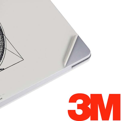 DC Comics Batman Skeleton diagram Art Surface Laptop 2 Skin